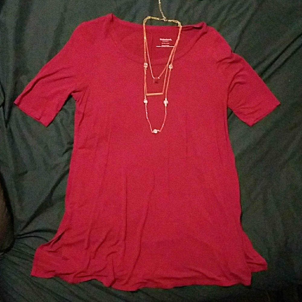 Pink Motherhood Maternity Tunic